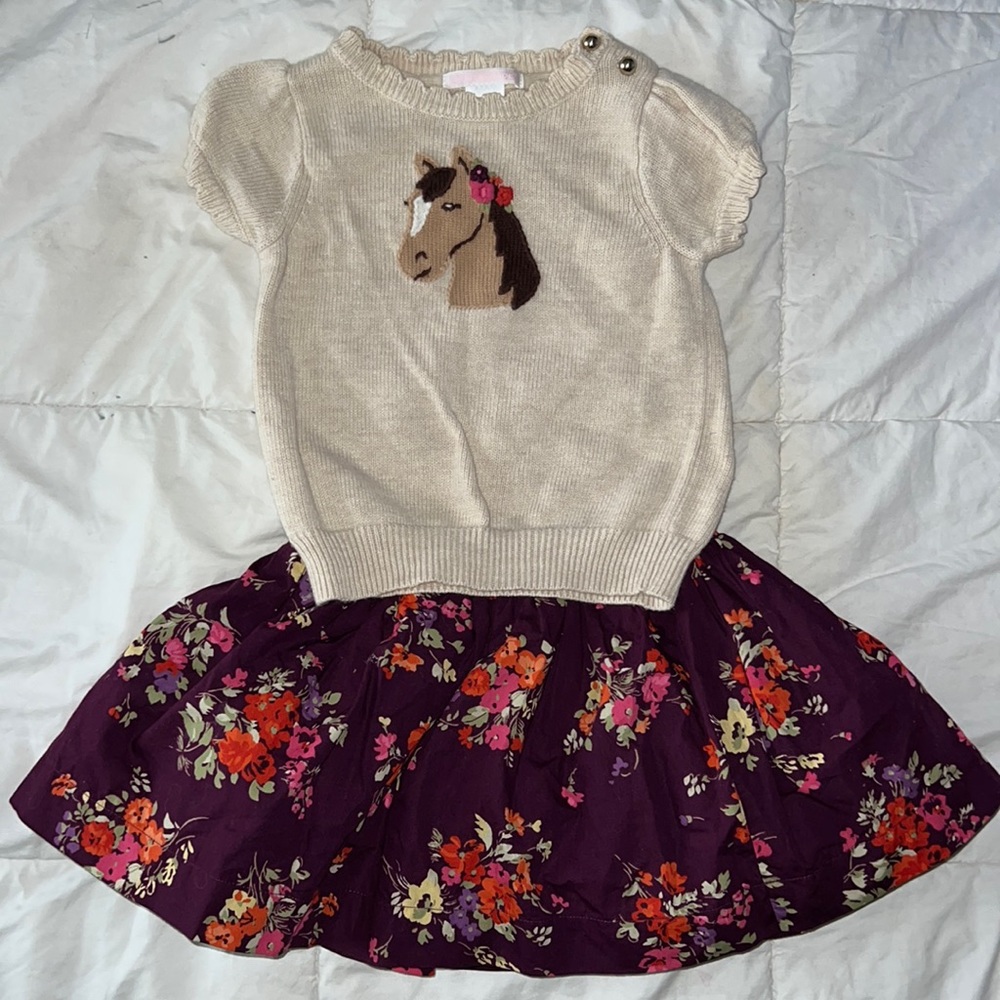 12-18 month Janie and jack matching set